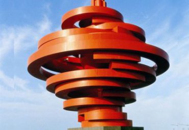 不銹鋼抽象雕塑-大型城市園林景觀廣場(chǎng)標(biāo)志性雕塑