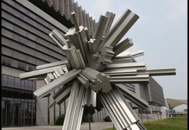 景點園林不銹鋼創(chuàng)意機械藝術造型景觀雕塑